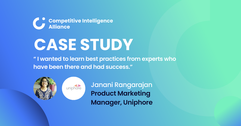 "I wanted to learn best practices from experts who have been there and had success." - Janani Rangarajan