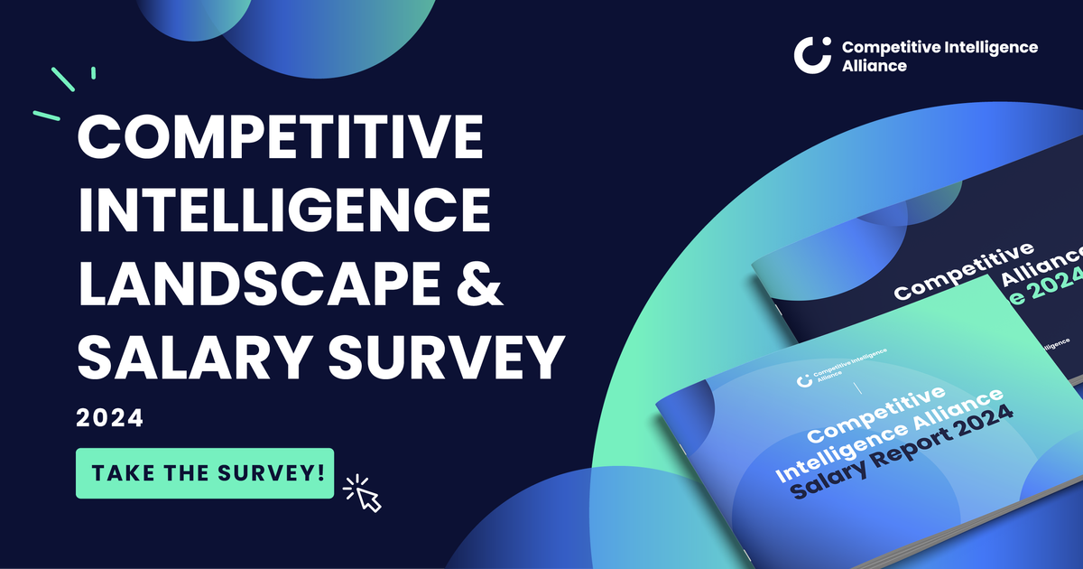 The Competitive Intelligence Landscape & Salary Survey 2024